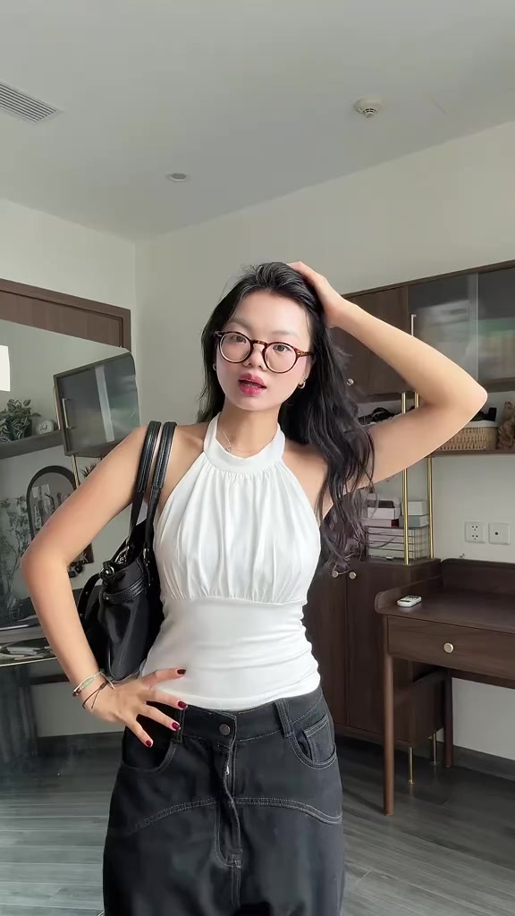 [CÓ MÚT NGỰC] Áo Yếm nhúm ngực kiểu LA_BELLE_18 Áo thun 2 lớp nhún ngực đi biển đi chơi ngọt ngào gợi cảm | BigBuy360 - bigbuy360.vn