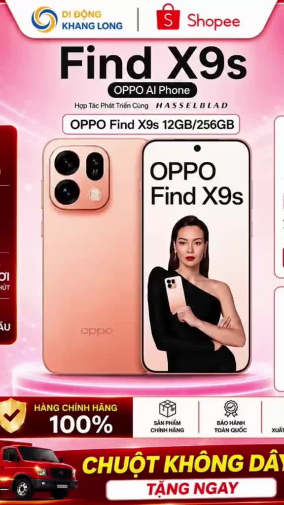 Điện Thoại OPPO Find X9s 12GB/256GB - Hàng chính hãng. | BigBuy360 - bigbuy360.vn