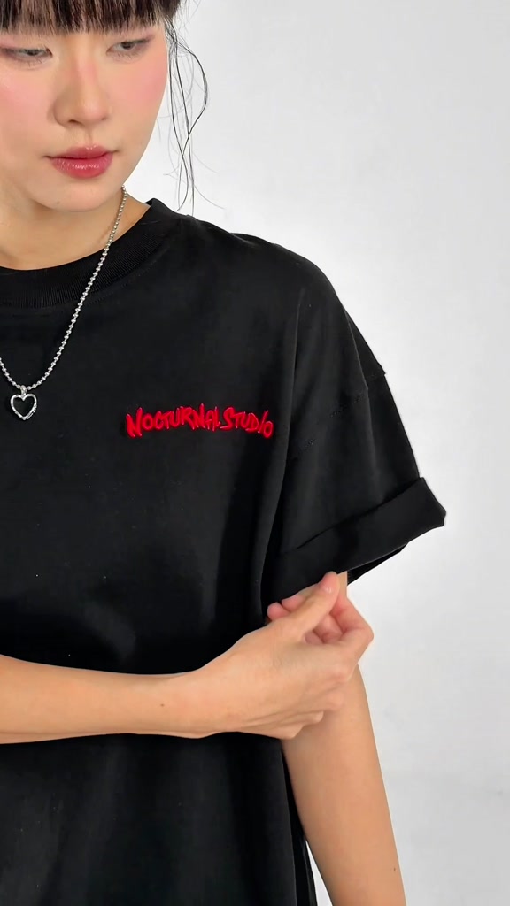 Áo Thun Thêu Nổi Form Relaxed Fit NOCTURNAL Funky Tee Prime Cotton 100% Nam Nữ Unisex Localbrand | BigBuy360 - bigbuy360.vn