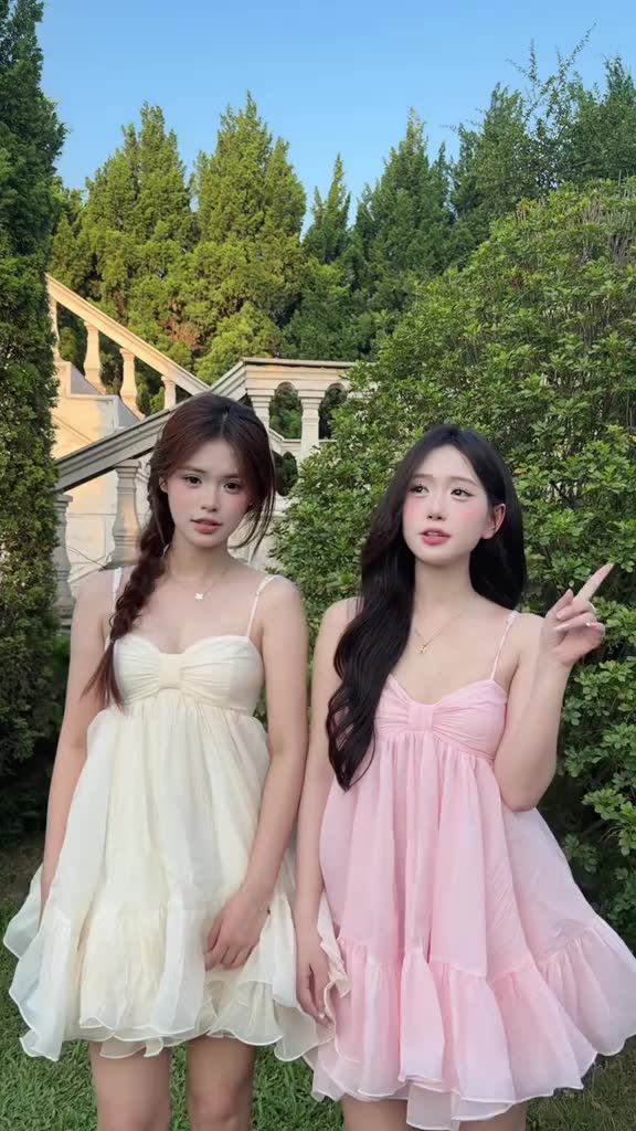 [SẴN/ CÓ MÚT ĐỆM] ĐẦM VÁY BABYDOLL HỞ LƯNG DÁNG XOÈ TAY BUỘC THẮT NƠ ĐI BIỂN SIÊU XINH 2MONDAY V67 | BigBuy360 - bigbuy360.vn