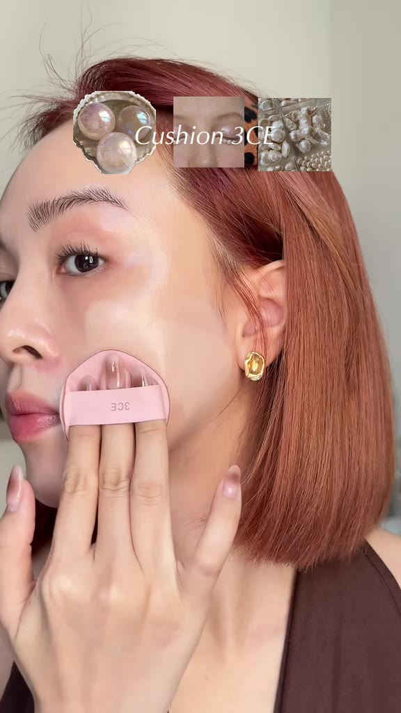Phấn Nước 3CE Fitting Mesh Cover Cushion SPF40 PA+++ cushion 3 trong 1 không cakey, mịn ẩm | BigBuy360 - bigbuy360.vn