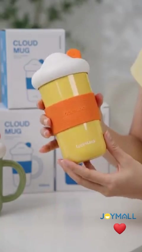 Ly sứ LocknLock có nắp kèm ống hút silicon SLB018 510ml, SLB019 420ml, hàng chính hãng - JoyMall | BigBuy360 - bigbuy360.vn