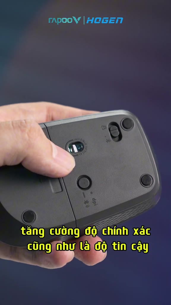 Chuột Không Dây Rapoo M100 Silent | DPI 5 Cấp Độ | Bluetooth 4.0, 5.0, 2.4G | Bảo Hành 24 Tháng | BigBuy360 - bigbuy360.vn
