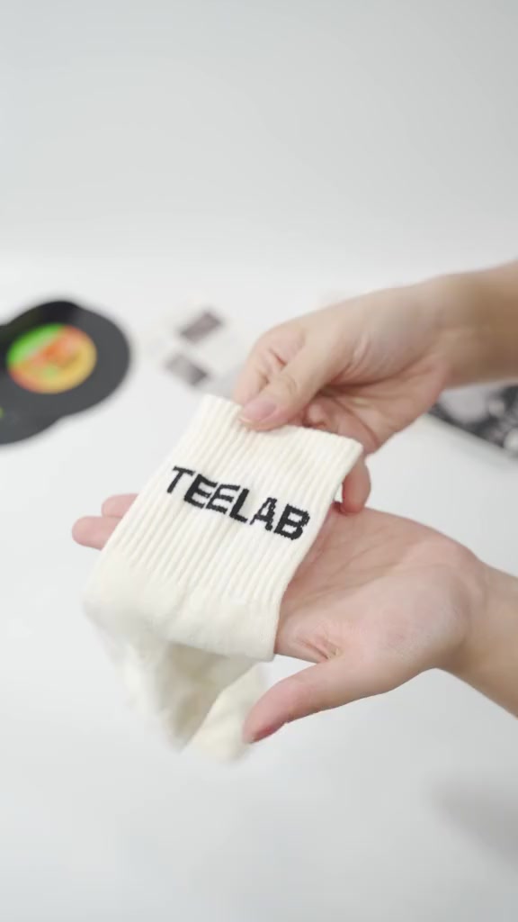Tất Teelab Alter Cotton Iconic Logo Socks AC057 | BigBuy360 - bigbuy360.vn