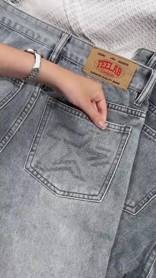 Quần Jeans Form Rộng Teelab Alter Denim Pants PS116 | BigBuy360 - bigbuy360.vn