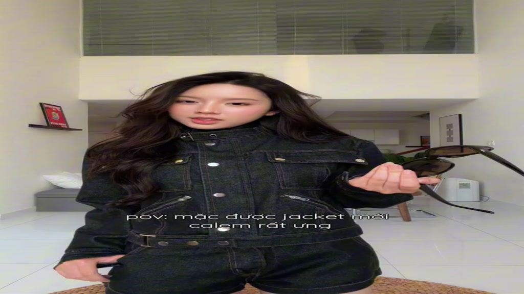 Calem.Club - Áo khoác jean Utility Fit Jacket– Elevated Ver form Fit nữ chất denim phong cách trẻ trung năng động | BigBuy360 - bigbuy360.vn