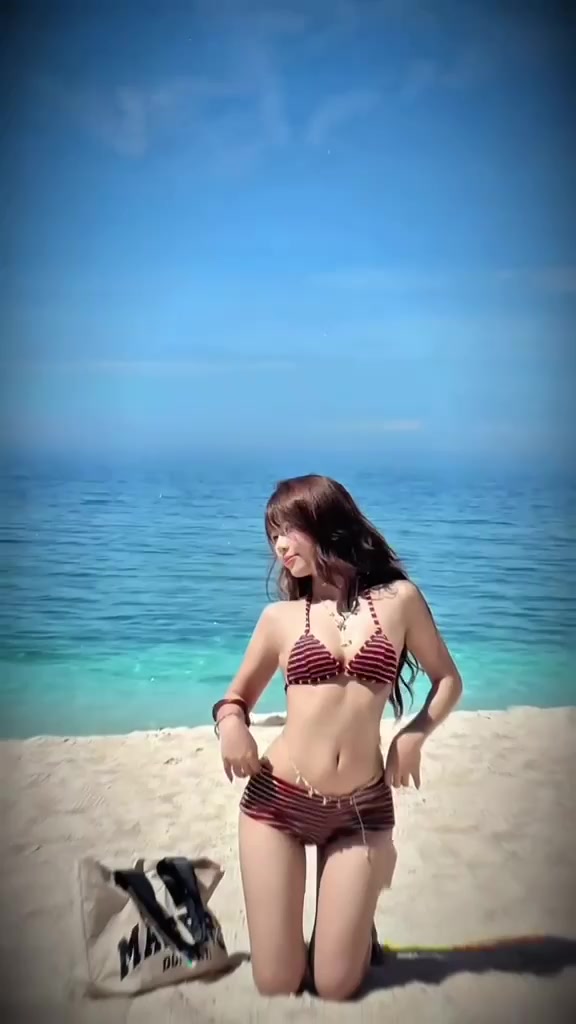 Set Bikini TWENTI Thun Sọc Ngang Kèm Mút Rời | BigBuy360 - bigbuy360.vn