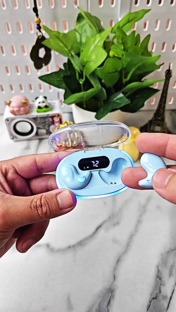 Tai nghe chơi game X55 Bluetooth 5.4 chống nước, màn hình LED pin Trâu, độ trễ thấp,thiết kế nhỏ gọn | BigBuy360 - bigbuy360.vn