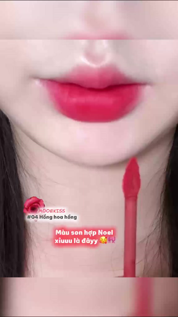 [KOC] Combo 2 Son lì môi Mooekiss màu lì không khô không dính bảng màu hợp nhiều phong cách Red 3gx2 | BigBuy360 - bigbuy360.vn