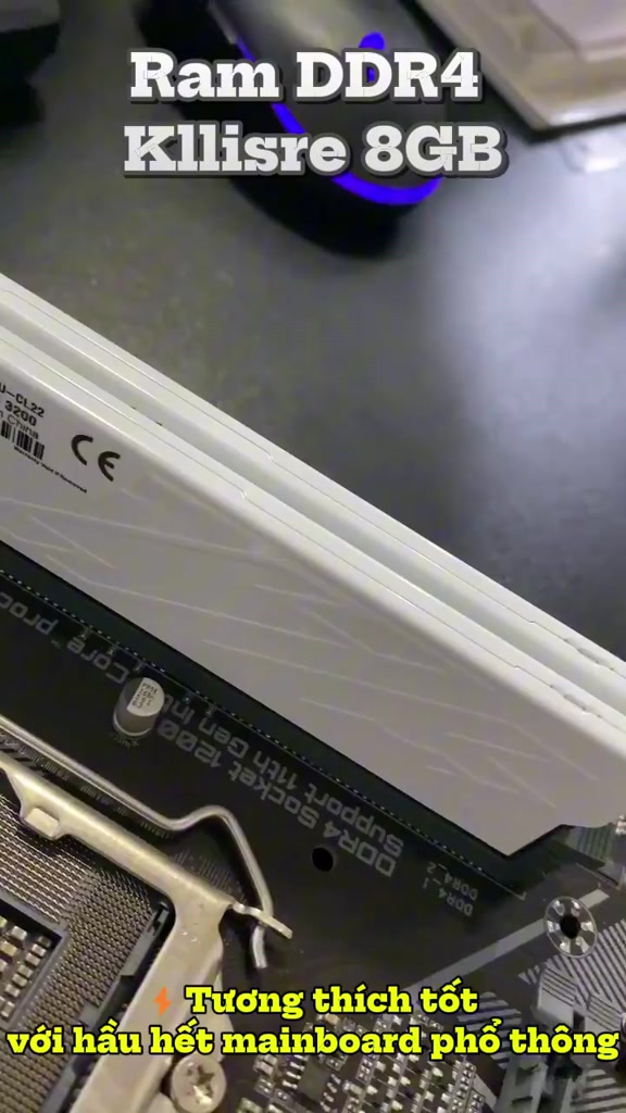 Ram PC Kllisre 8GB Buss 3200MHz DDR4, Hàng Nhập Khẩu Full Box Bảo Hành 36 Tháng | BigBuy360 - bigbuy360.vn