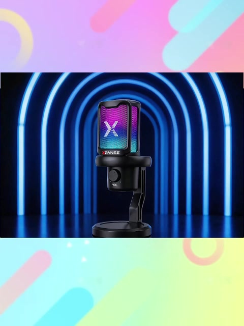 Mic thu âm lọc tiếng ồn Xpanse Z1 Khử ồn thông minh,nghe lại zero độ trễ,đèn RGB điều khiển được,chơi game livestream | BigBuy360 - bigbuy360.vn