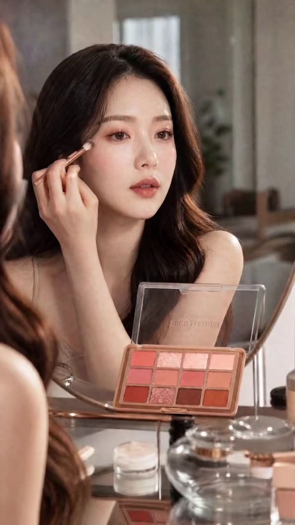 Bảng Phấn Mắt SIVANNA COLORS 15 Màu Cao Cấp Kèm Má Hồng Highlight Tạo Khối, Makeup Palette HF620 | BigBuy360 - bigbuy360.vn