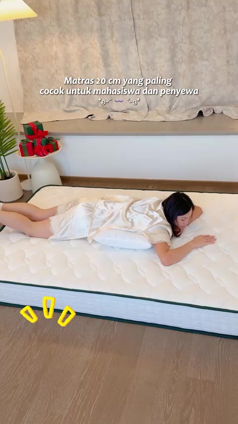 Mosswood 20cm Nệm Foam  Lò xo túi độc lập, giảm tiếng ồn, hỗ trợ cột sống | BigBuy360 - bigbuy360.vn