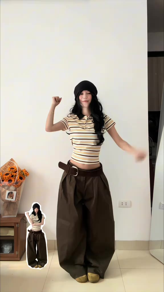 [AI NGOÀI EM] Áo Polo Kẻ Sọc Phối Cổ 𝑩𝒚𝒄𝒂𝒎𝒄𝒂𝒎 Form Fit Nữ Tính APN493 | BigBuy360 - bigbuy360.vn