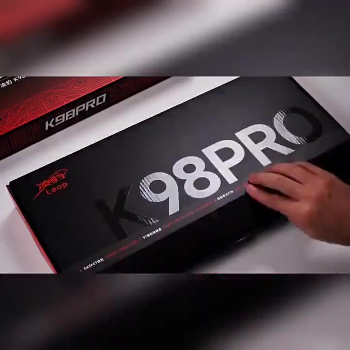 Bàn phím cơ Hotswap Lingbao K98 | K98 pro - Pin 10000mAh - 3 mode kết nối - LED RGB mạch xuôi | BigBuy360 - bigbuy360.vn