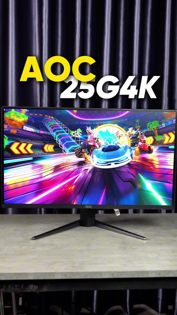 Màn Hình Gaming AOC 25G4K 24.5 inch FHD 420Hz 0.3ms Fast IPS DisplayHDR 400 – Tốc Độ Ánh Sáng | BigBuy360 - bigbuy360.vn