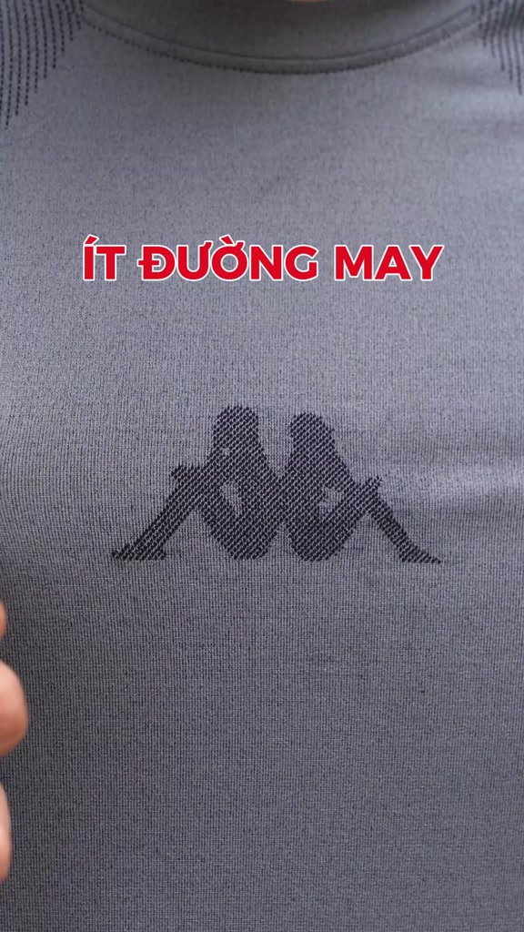 Áo Thun Tay Ngắn Nam KAPPA Form Dáng Tiêu Chuẩn Regular Fit Công Nghệ Seamless Không Đường May Kháng Khuẩn 37247KW | BigBuy360 - bigbuy360.vn