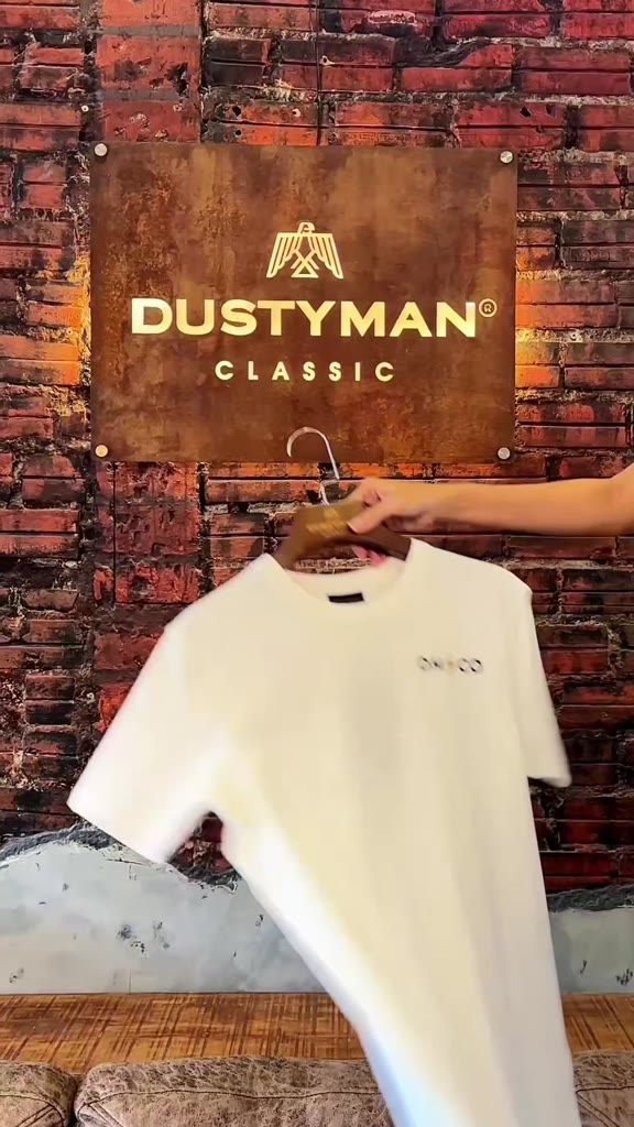 Áo Thun Nam Bolt Dustyman Cổ Điển, Vải Cotton Cao Cấp, Co Giãn, Thoáng Mát, Form Regular Fit | BigBuy360 - bigbuy360.vn