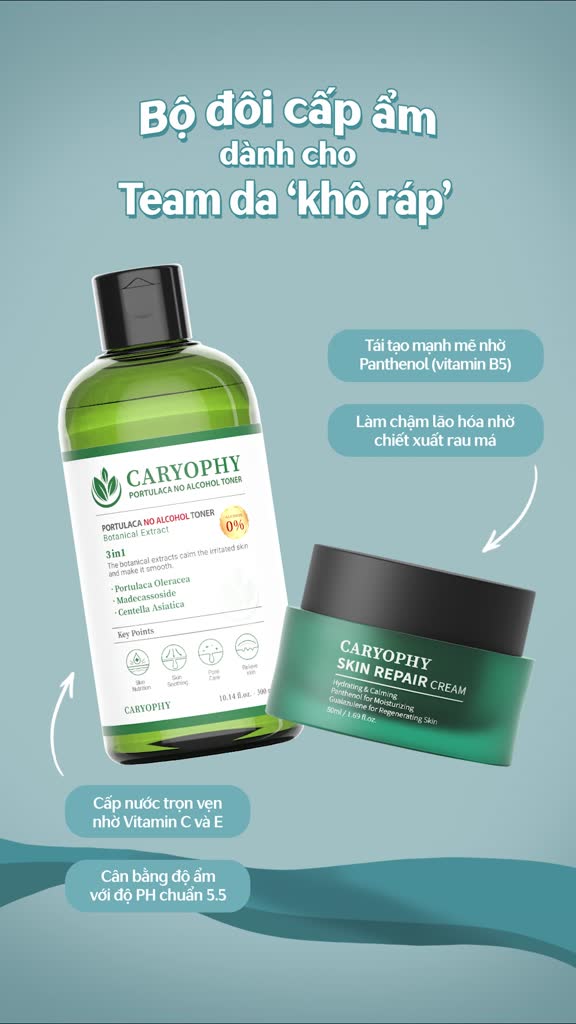 Kem dưỡng giúp phục hồi da Caryophy 50ml (Caryophy Skin Repair Cream 50ml​) | BigBuy360 - bigbuy360.vn