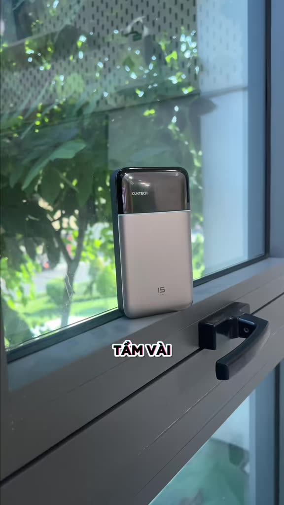 CUKTECH 15 AIR Sạc Di Động 2C1A | Công Suất 100W Max | Dung Lượng 15.000mAh | Bảo Hành 18 Tháng PB150S | BigBuy360 - bigbuy360.vn
