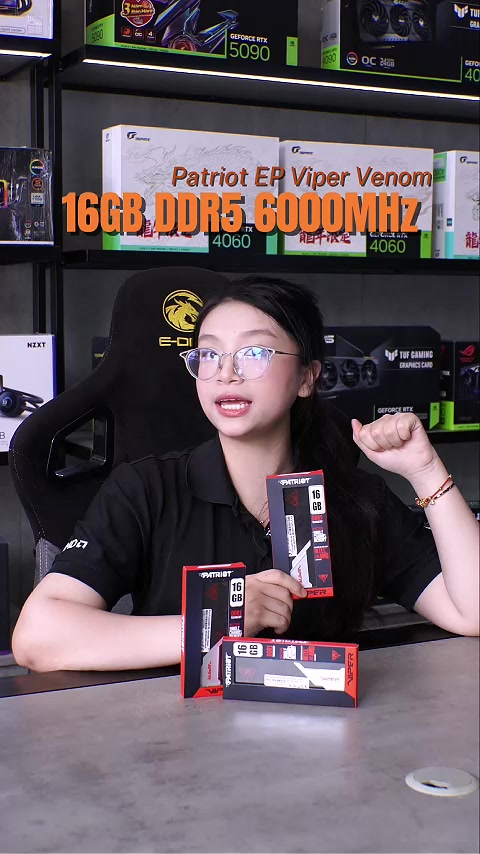 RAM Patriot EP Viper Venom 16GB DDR5 6000MHz (LGA1700 - AM5) - BH 60 tháng | BigBuy360 - bigbuy360.vn