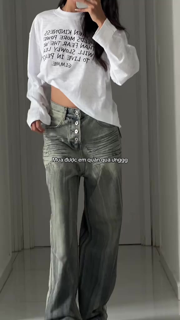 DEAL MỞ BÁN - PREMIUM ] QUẦN JEAN ỐNG SUÔNG RỘNG LNKWEAR | BigBuy360 - bigbuy360.vn