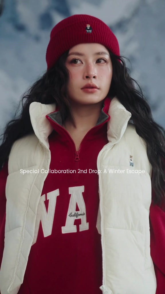Áo Sweater WHO.A.U Patch Fleece Half Zip-up_WHMAGBV21U | BigBuy360 - bigbuy360.vn