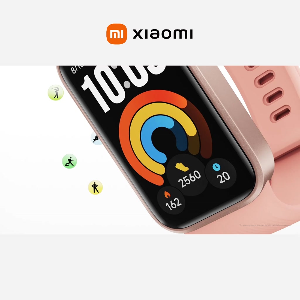 Đồng hồ thông minh Xiaomi Band 11 Active | Màn hình 1.47 inch| Hỗ trợ 50 chế độ thể thao| Pin 300mAh | BigBuy360 - bigbuy360.vn