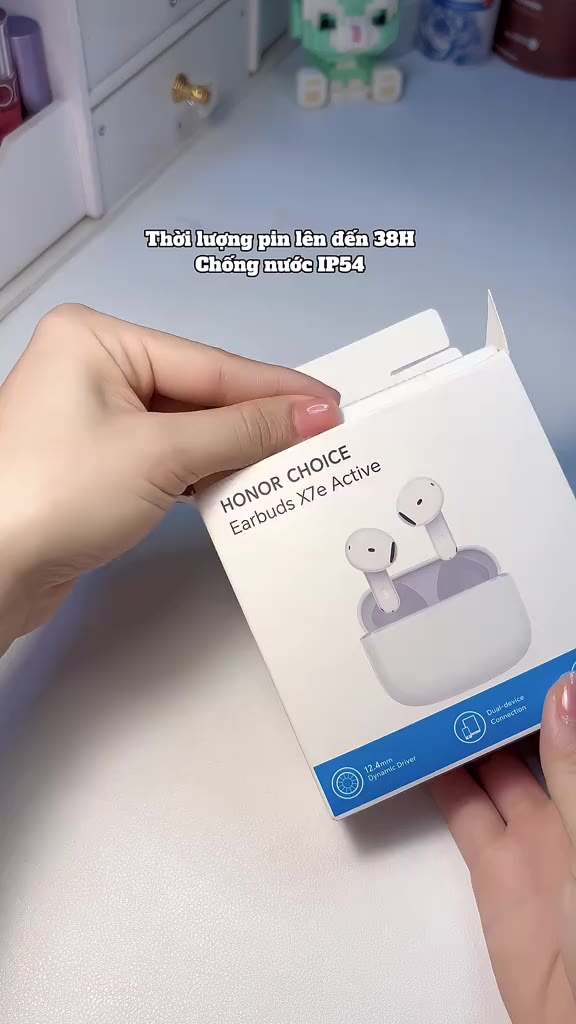 Tai Nghe Bluetooth Honor Choice Earbuds X7e Active | Thời lượng pin lên đến 38 giờ | Kháng bụi và nước IP54 | BigBuy360 - bigbuy360.vn