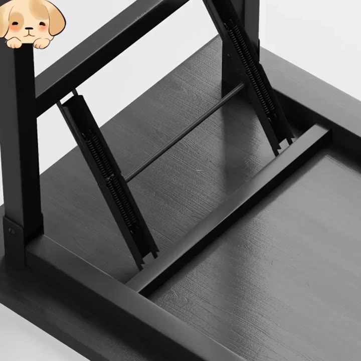 HUHU Bàn học làm việc gấp gọn khung chắc chắn Tiết kiệm không gian Mặt bàn bằng gỗ MDF dày 18mm | BigBuy360 - bigbuy360.vn