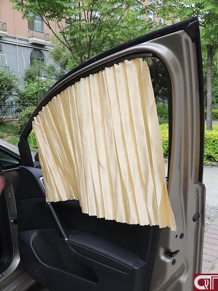 Rèm Che Nắng Ô Tô Bộ 4 Rèm Vải Cao Cấp Gắn Nam Châm Thông Minh