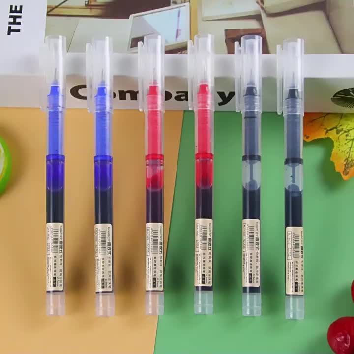 Siêu Phẩm - Bút Mực Gel Dạng Lỏng Đầu Kim Lăn Thẳng 0.5mm Đơn Giản Nhanh Khô Sức Chứa Lớn | BigBuy360 - bigbuy360.vn