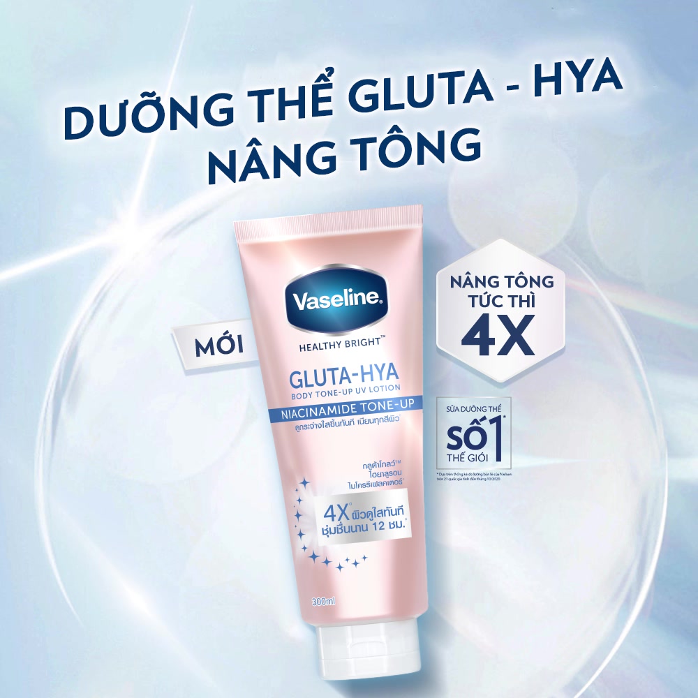 Vaseline Body Tone-Up Sữa dưỡng thể nâng tông tức thì 300ML | BigBuy360 - bigbuy360.vn