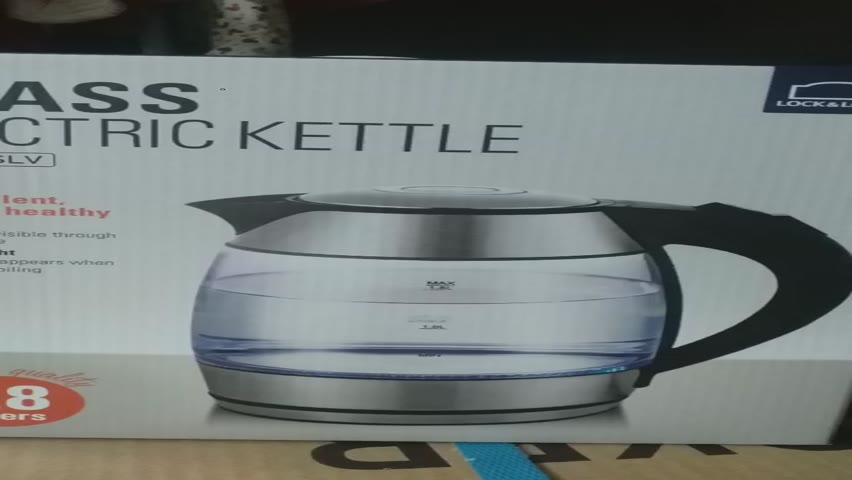 Ấm đun siêu tốc thủy tinh LocnkLock EJK418