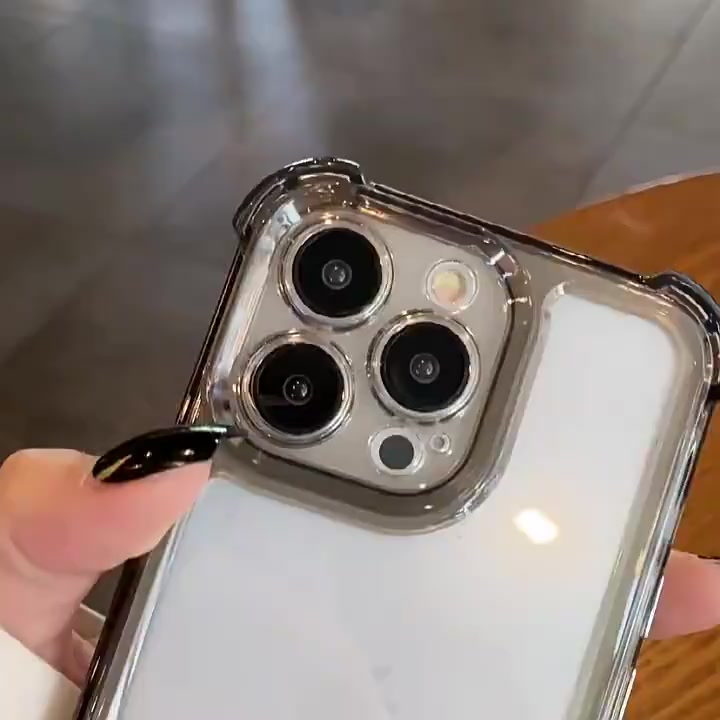 Ốp Lưng iPhone TPU Silicon Mềm 4 Góc Chống Sốc, Cao Cấp, Bảo Vệ Camera - iP 6/7/8/Plus/X/XS/11/12/13/14/15/16/17/Pro/Max | BigBuy360 - bigbuy360.vn
