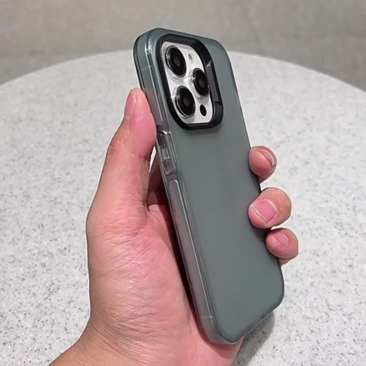 Ốp Lưng iPhone TPU Silicon Nhám Mỏng Cao Cấp, Chống Sốc, Bảo Vệ Camera iP 7/8/X/XS/11/12/13/14/15/16/17/Plus/Pro/Max/Air | BigBuy360 - bigbuy360.vn