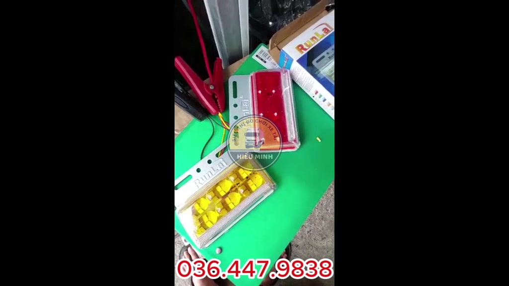 Đèn Sườn Đèn Hông Thùng Xe Tải Led RunLai 5006