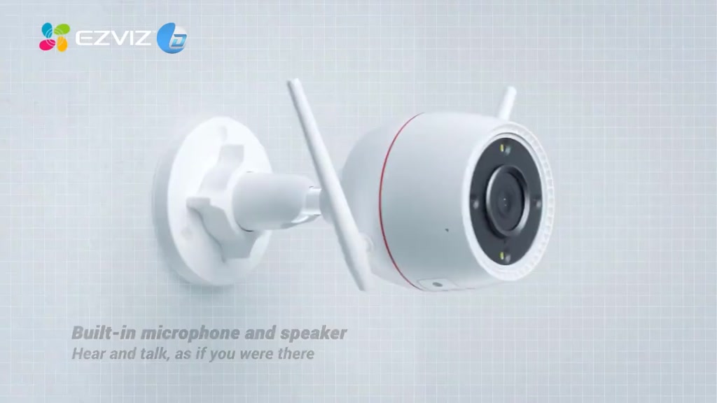 Camera wifi ngoài trời cố định Ezviz H3c 2MP/3MP/4MP 2K 2K+ chính hãng, ghi âm, có màu và không màu đêm | BigBuy360 - bigbuy360.vn