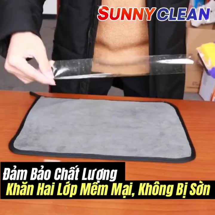 Combo 10 khăn lau chuyên dụng SunnyClean