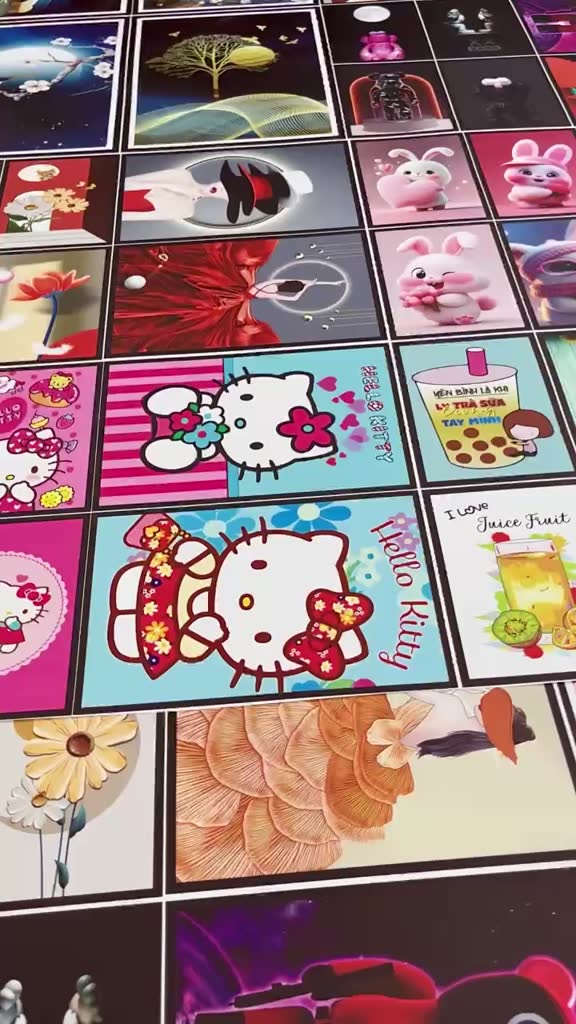 Bộ 6 tranh Decor quán trà sữa siêu xinh