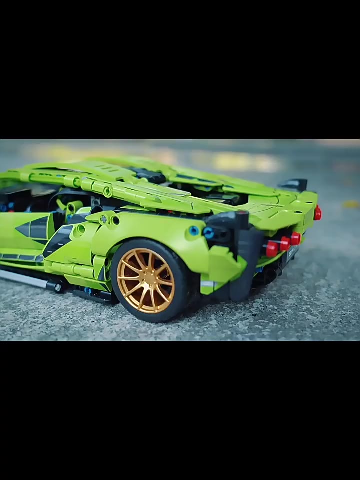 Mô hình lắp ráp siêu xe điều khiển từ xa Lambo tỉ lệ 1:14