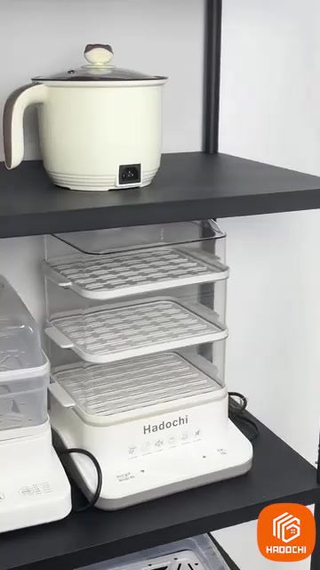 Kệ Bếp có Bánh Xe, Hadochi, Kệ Đa Năng Cứng cáp, Cao Cấp, điều chỉnh khoảng cách giữa các tầng | BigBuy360 - bigbuy360.vn