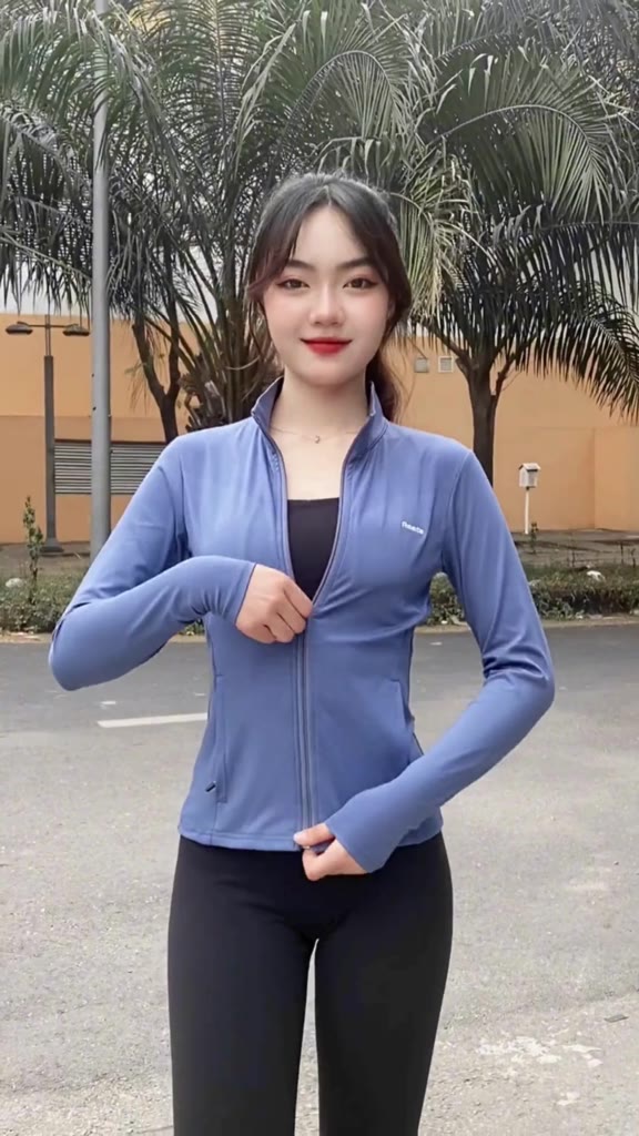 Áo Khoác Thể Thao Nữ Reeta Tay Dài Ôm Body,Có Túi,Vải Co Dãn,Thoáng Mát,Thể Thao Ngoài Trời, Tenis,Golf,Gym,Yoga - A2348 | BigBuy360 - bigbuy360.vn