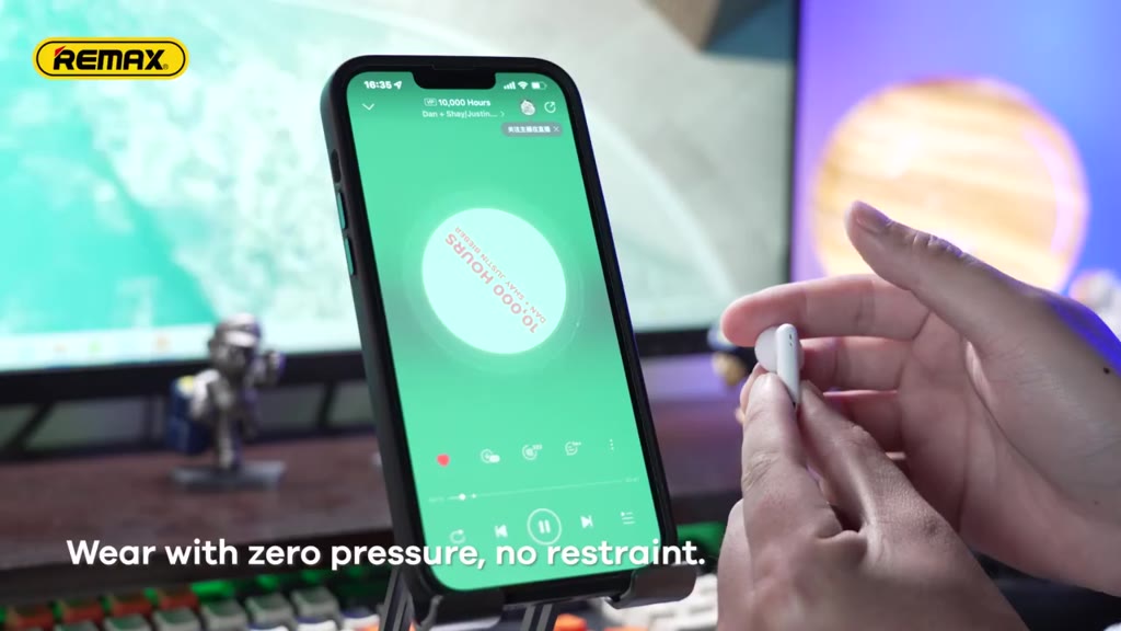 Tai Nghe Bluetooth Remax TWS-19_Marshmallow Series_Tai nghe nhét tai không dây có mic đàm thoại | BigBuy360 - bigbuy360.vn