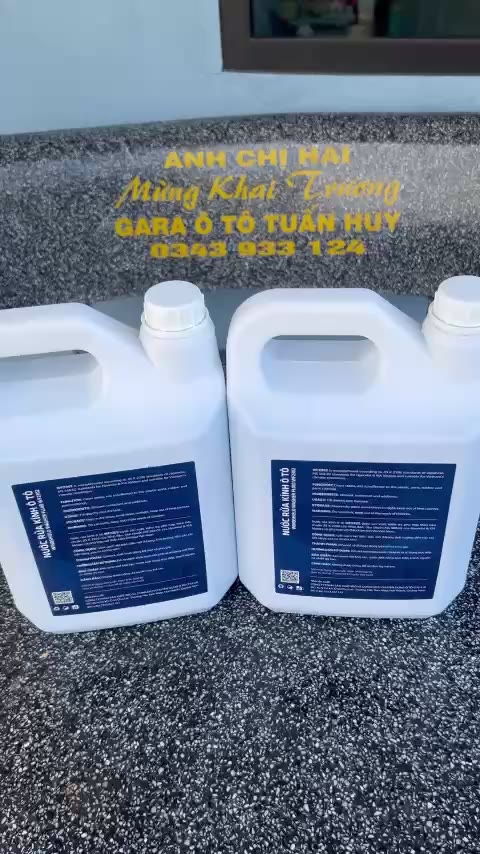 [COMBO 2 CAN] THACO CASF Nước rửa kính ô tô Trường Hải WF2302 chính hãng (5 lít/can)