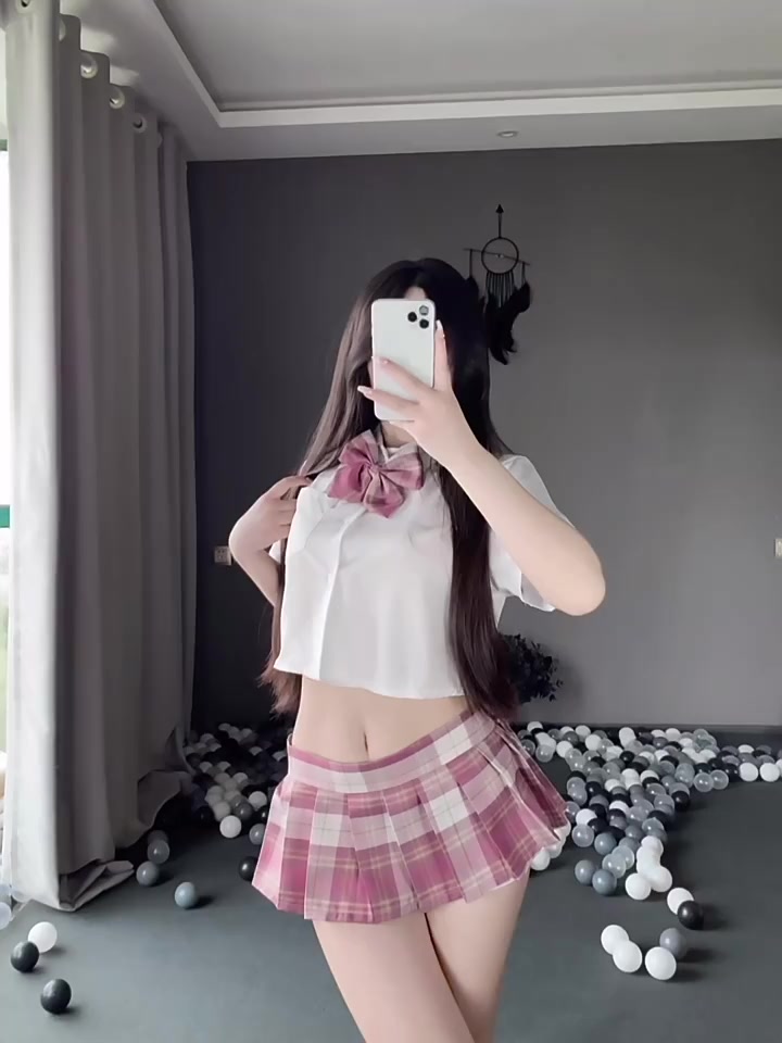 Đồ cosplay học sinh Nhật Bản tặng nơ dễ thương đáng yêu set ngủ nữ sinh xòe xếp ly sexy gợi cảm BIKI HOUSE N766 - TPHCM | BigBuy360 - bigbuy360.vn