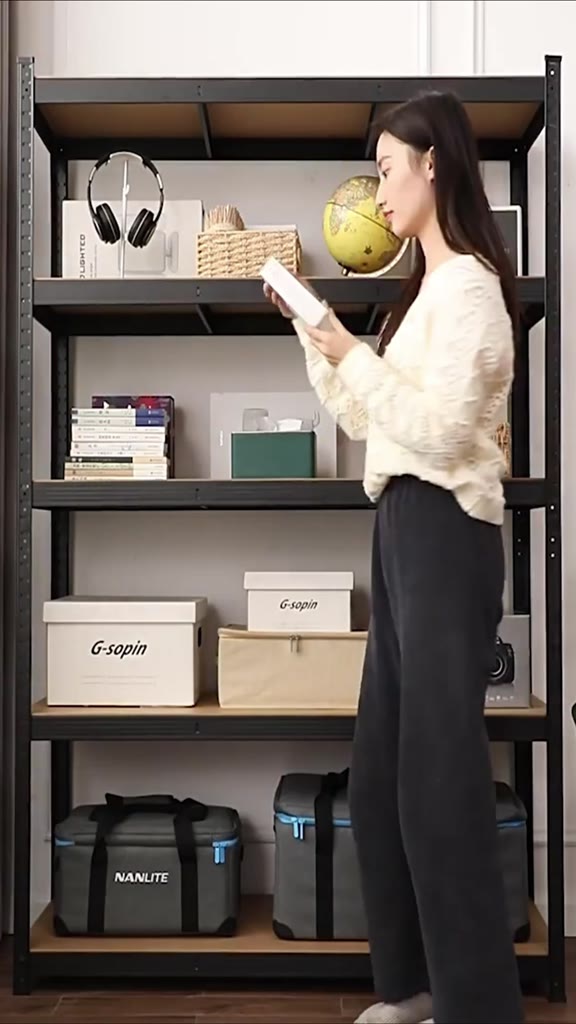 Kệ Sắt gỗ V Lỗ Đa Năng 2 màu - Kệ Sắt  thiết kế lỗ dễ dàng lắp đặt không cần ôc vít Chịu được 200kg | BigBuy360 - bigbuy360.vn