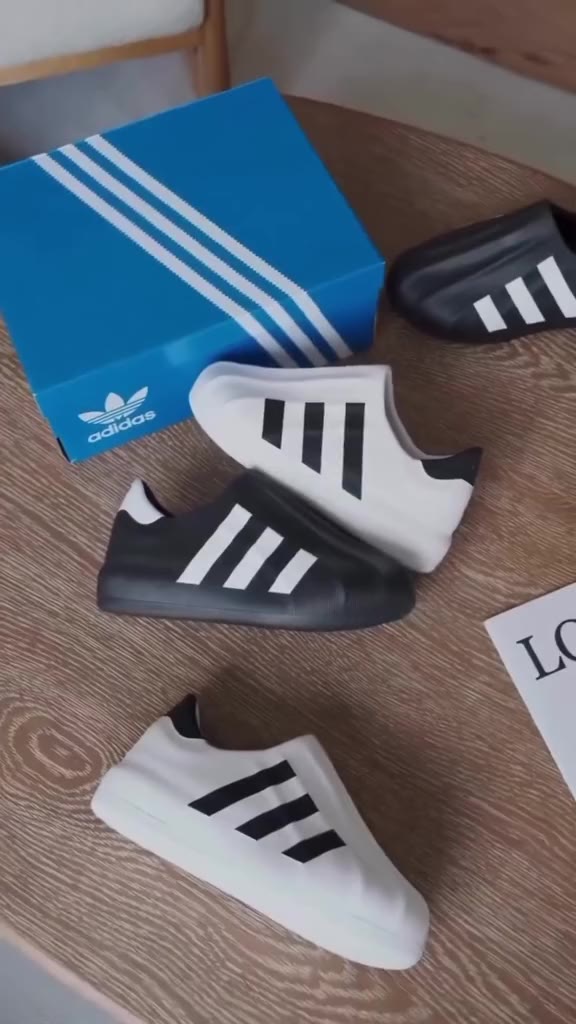 Giày Adifom Superstar White Black, Sneaker Adifom Trắng Đen Cổ Thấp cực xinh, chuẩn hàng cao cấp, Full box | BigBuy360 - bigbuy360.vn