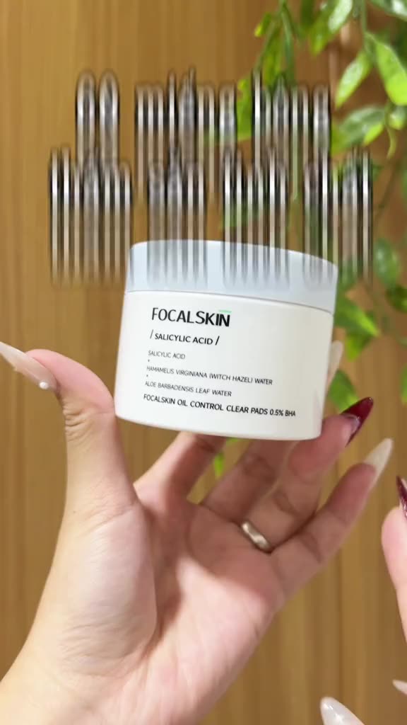[HÀNG THANH LÝ] FOCALSKIN Toner Pad Tẩy Tế Bào Chết BHA / SALICYLIC ACID Lành Tính Kiềm Dầu Giảm Mụn | Hộp 60M | BigBuy360 - bigbuy360.vn