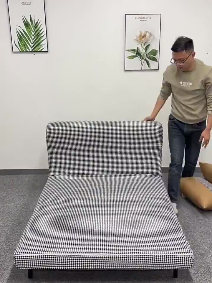 Ghế Sofa Giường Gấp Gọn Có Khóa Kéo Tháo Vệ Sinh, Sofa Giường Đa Năng Khung Thép Chắc Chắn Chịu Tải 300kg, Ghế Sofa Bed | BigBuy360 - bigbuy360.vn